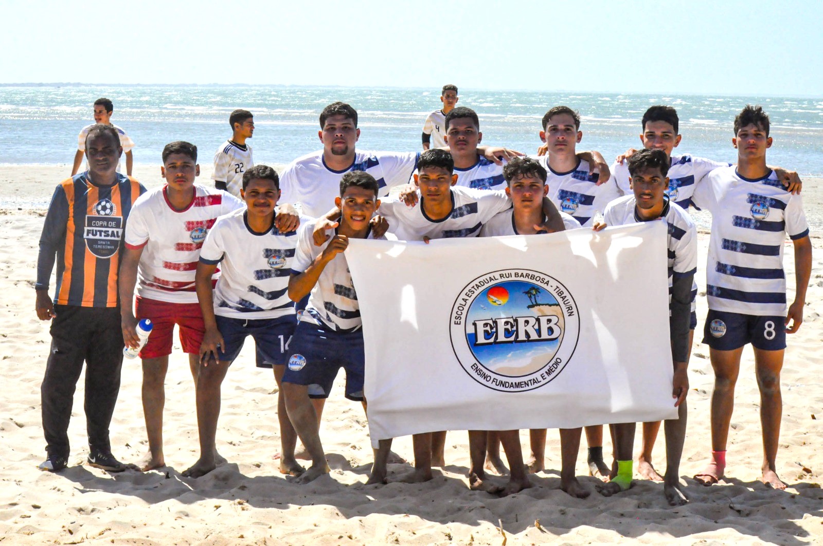 3 equipes de Tibau vão disputar fase final de Futebol de Areia em Natal durante o JERNS 2023