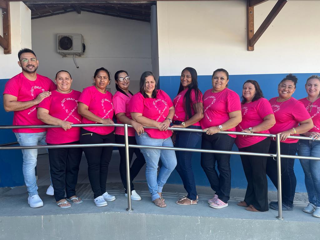 Outubro Rosa: A Prefeitura de Tibau realiza ações de saúde para prevenir e informar sobre o câncer de mama