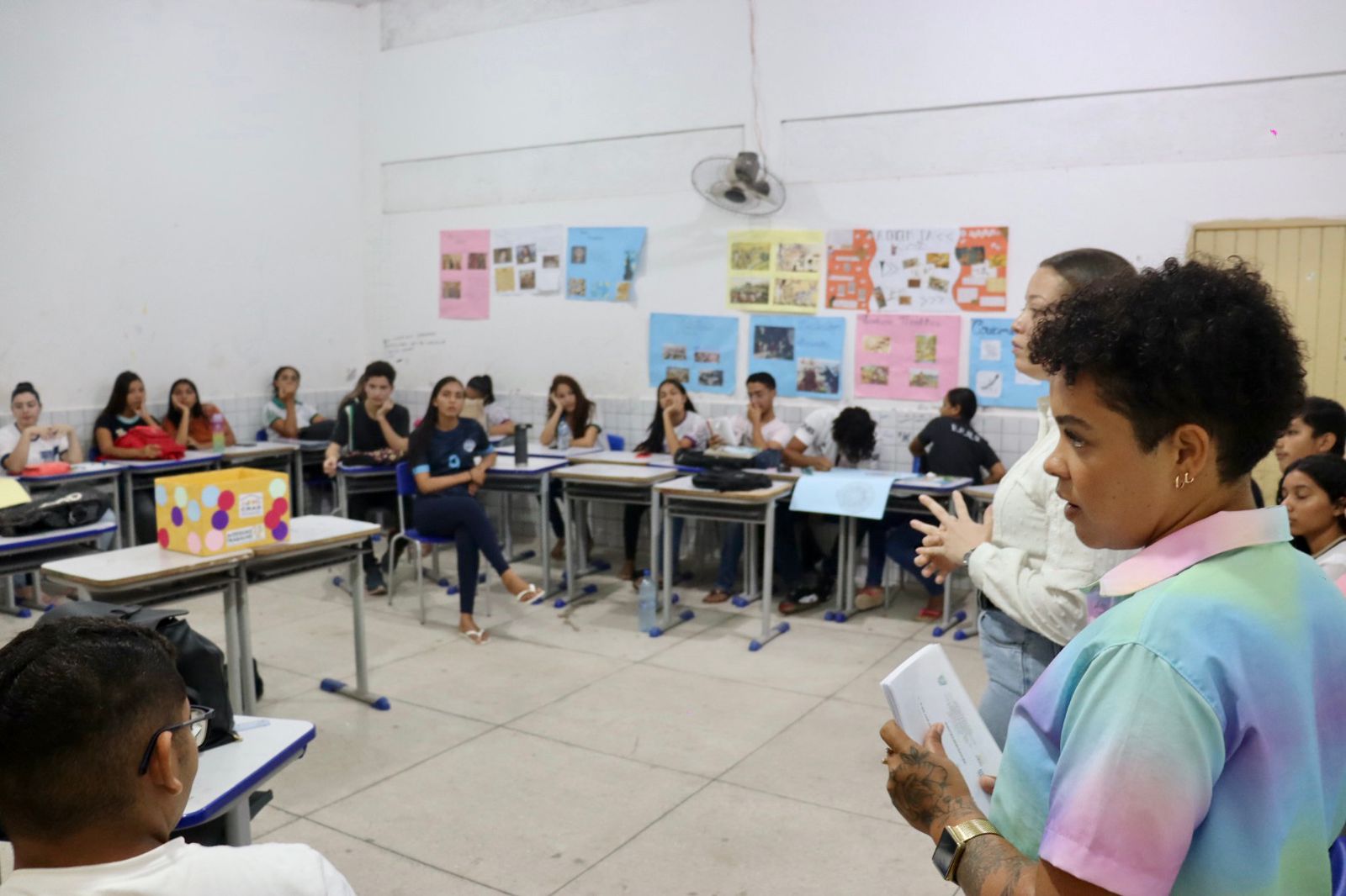 Visão de futuro: CRAS e Acessuas Trabalho realizam ação conjunta para alunos do ensino médio